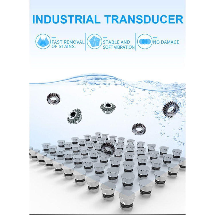 1.3L Digital Ultrasonic Cleaner Jewelry Ultra Sonic Bath Degas Parts Cleaning - Magdasmall