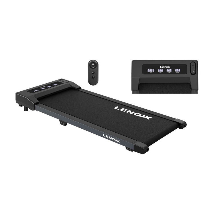 1.5 HP Electric Walking Pad Treadmill with Remote Control and Display Screen - Magdasmall