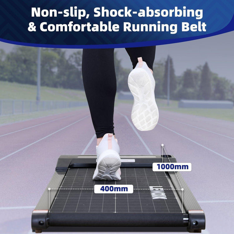 1.5 HP Electric Walking Pad Treadmill with Remote Control and Display Screen - Magdasmall
