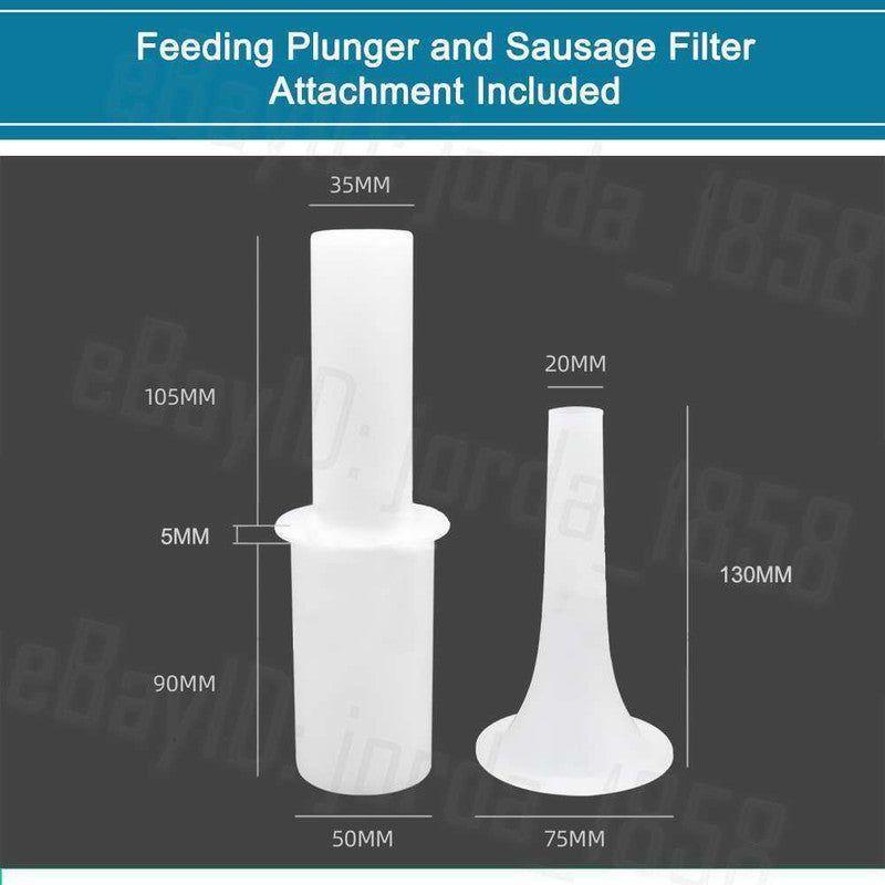 1.63HP Commercial Meat Mincer- Electric Grinder & Sausage Maker Filler 1200W - Magdasmall