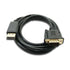 1.8M Display Port DP Male To VGA/M Cable Converter Connector Adaptor - Magdasmall