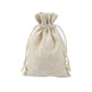 10-Piece Cotton Linen Drawstring Gift Bags - Magdasmall