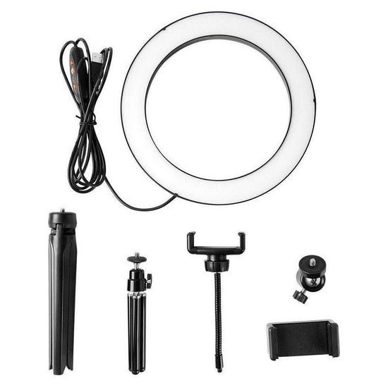 10&quot; Dimmable LED Ring Light Tripod Stand for Phone Makeup Live Selfie