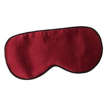 100 silk sleep eye mask for women men burgundy