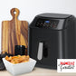 Kitchen Couture Digital 11.5L Air Fryer - Black-1886189459318378501