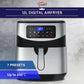 Kitchen Couture Digital 12L Air Fryer - Silver-1886189459469373445