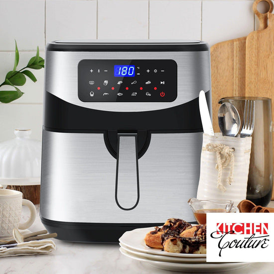 Kitchen Couture Digital 12L Air Fryer - Silver-1886189459469373441