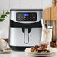 Kitchen Couture Digital 12L Air Fryer - Silver-1886189459469373447