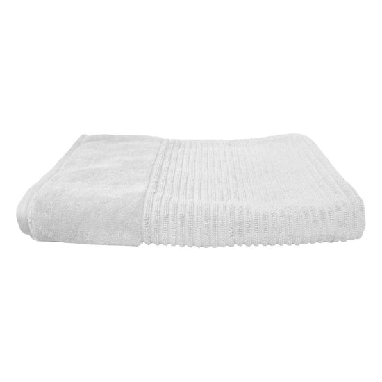 1000GSM Aspiree Soft 100% Cotton Bath Mat 50 x 80 cm White - Magdasmall