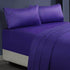 1000tc egyptian cotton sheet set 1 single violet - Magdasmall