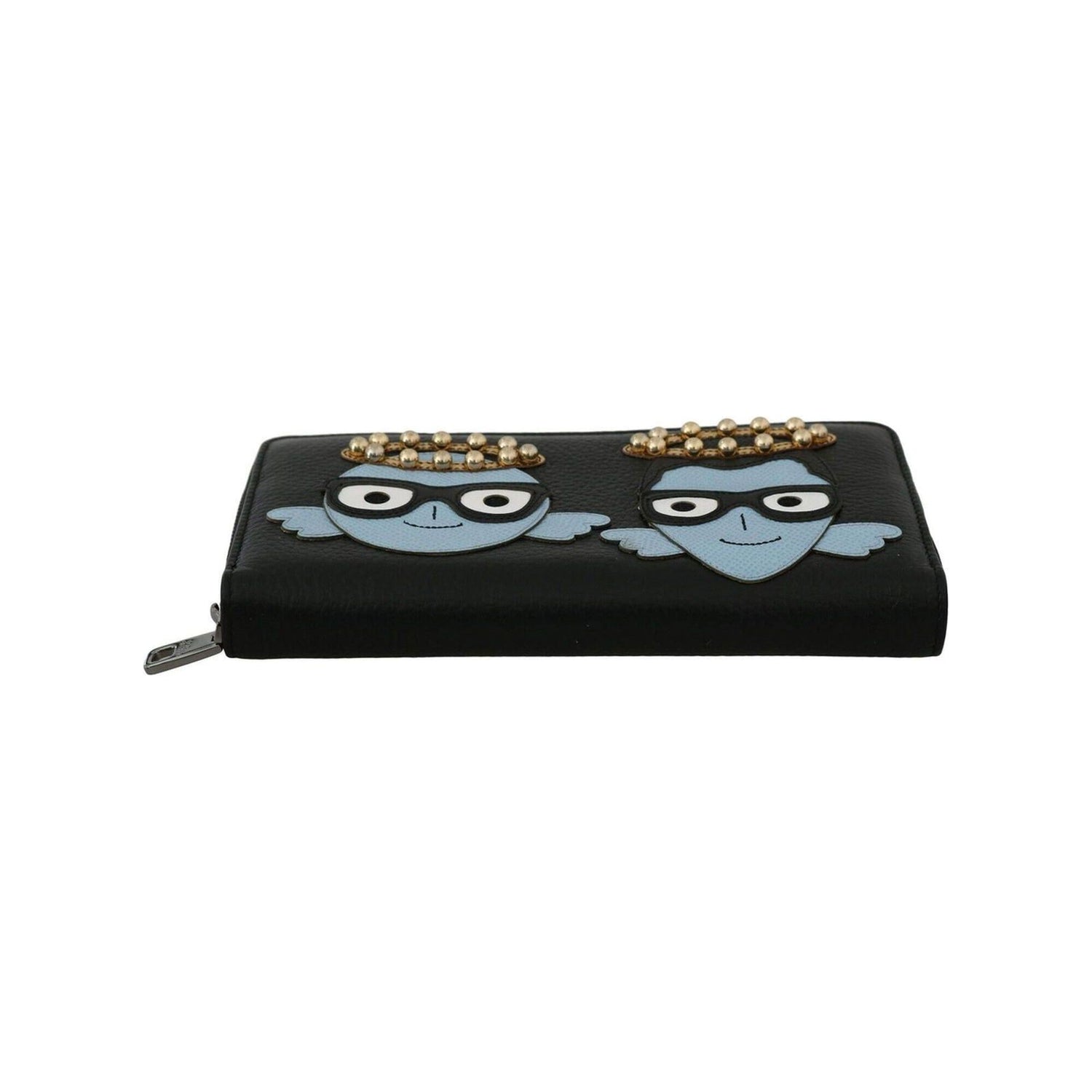 100% Authentic Dolce & Gabbana Leather Wallet with Logo Details One Size Men - Magdasmall