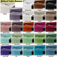 100% COTTON Ribbed Table Runner Nostalgia Rose 45 x 150cm - Magdasmall