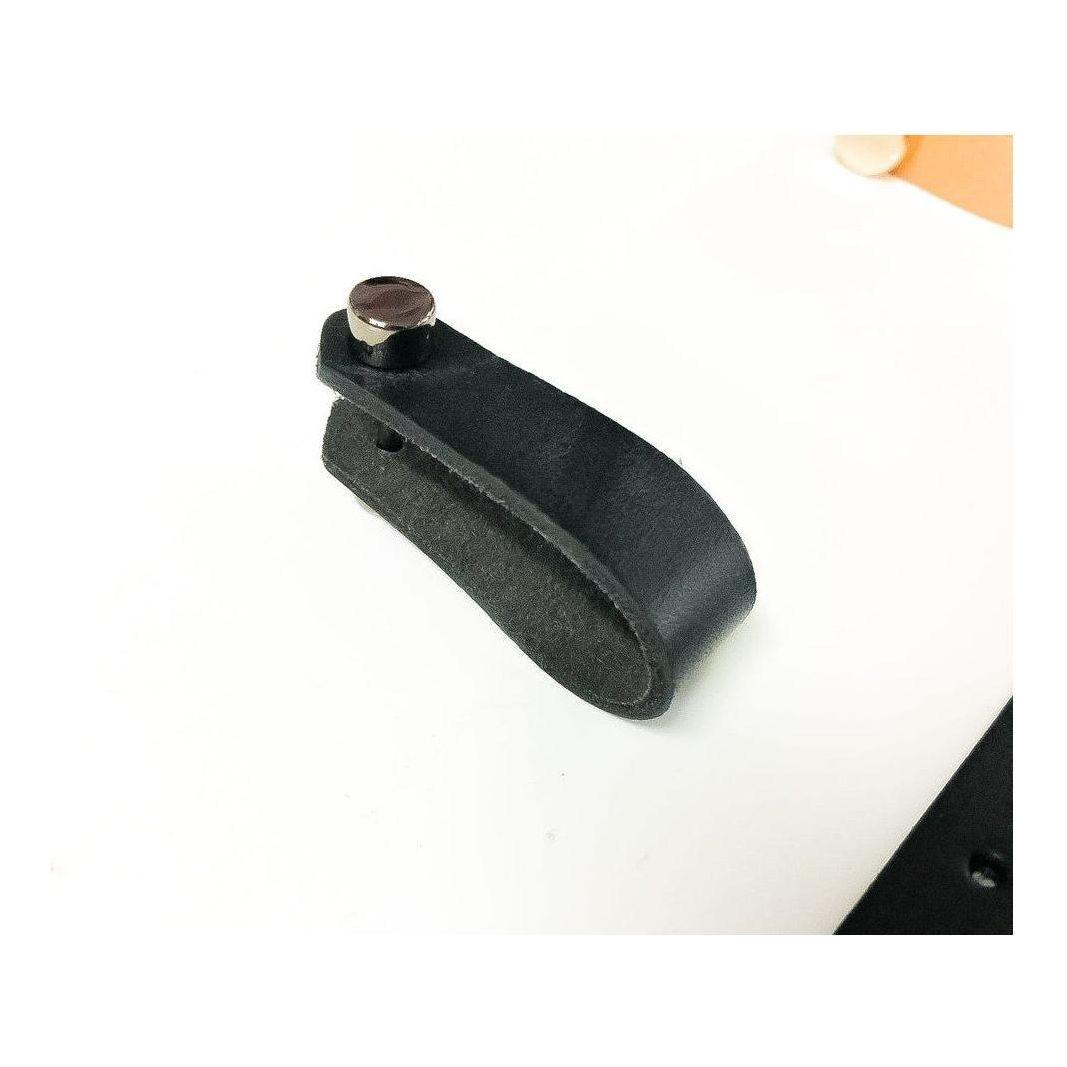 100% Genuine Leather Door Knob Cabinet Kitchen Drawer Handle Pull laundry gold - Magdasmall