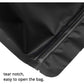 100 Resealable Stand Up Bags 21x17cm - Black Food Packaging Zip Pouch - Magdasmall