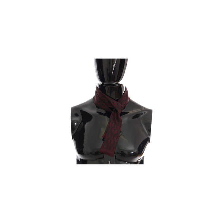 100% Silk Dolce & Gabbana Tie Scarf Wrap One Size Men - Magdasmall