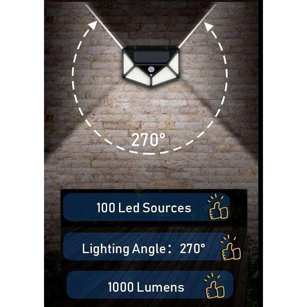 100 Waterproof LED Solar Fairy Light Outdoor with 8 Lighting Modes for Home,Garden and Decoration (4 pack) - Magdasmall