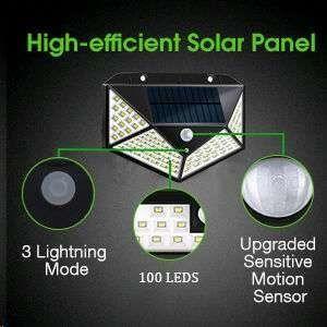 100 Waterproof LED Solar Fairy Light Outdoor with 8 Lighting Modes for Home,Garden and Decoration (4 pack) - Magdasmall