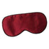 100 silk sleep eye mask for women men burgundy - Magdasmall