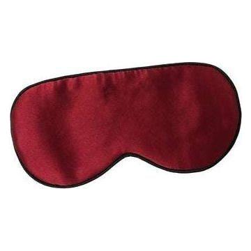 100 silk sleep eye mask for women men burgundy - Magdasmall