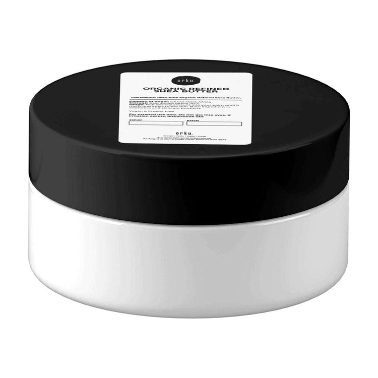 100g Refined Shea Butter Jar - Organic Pure African Karite Moisturiser - Magdasmall