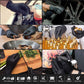 100x Nitrile Black Industrial Mechanic Tattoo Food Disposable Gloves Large - Magdasmall