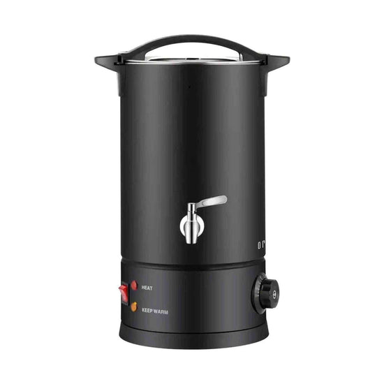10L Candle Wax Heater Black With Tap - Soy Wax Melter Candle Making Pot - Magdasmall