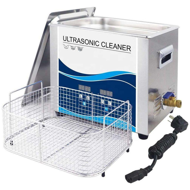 10L Digital Ultrasonic Cleaner Jewelry Ultra Sonic Bath Degas Parts Cleaning - Magdasmall