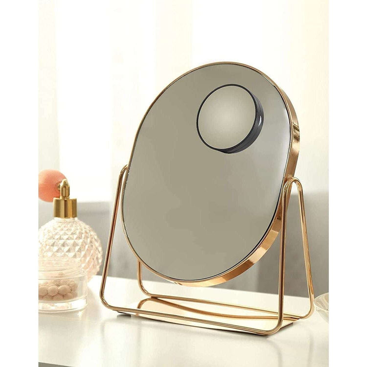 10X Magnifying Mirror and Eyebrow Tweezers Kit for Travel - Magdasmall