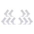 10X Rexy 3D Seamless Crew Socks Medium Slim Breathable WHITE - Magdasmall