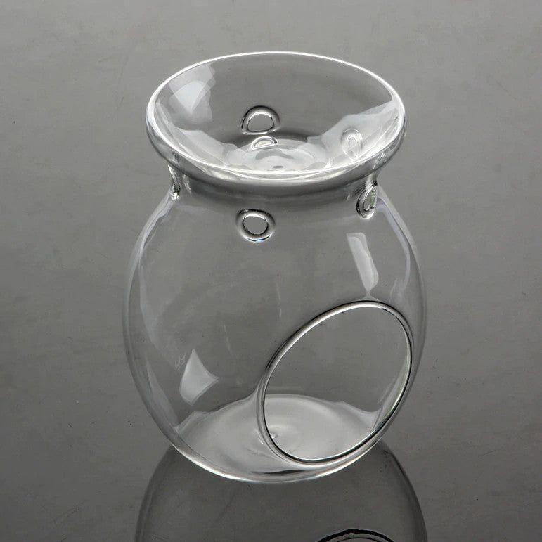 10 Bulk Buy Pack ofPerfume Scented Essential Oil Tealight Candle Burner Glass Lamp for Aromatherapy Spa Room Relax 14cm High - Magdasmall