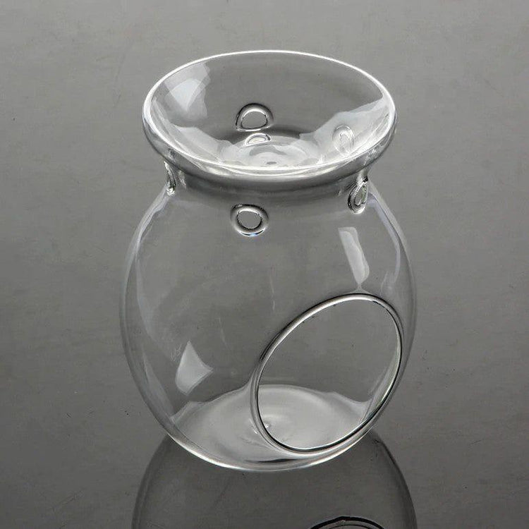 10 Bulk Buy Pack ofPerfume Scented Essential Oil Tealight Candle Burner Glass Lamp for Aromatherapy Spa Room Relax 14cm High - Magdasmall