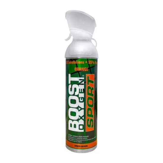 10 Litres of Boost Sport Oxygen in a Can Supplemental - 200 Breath (Large) - 1 Pack - Magdasmall