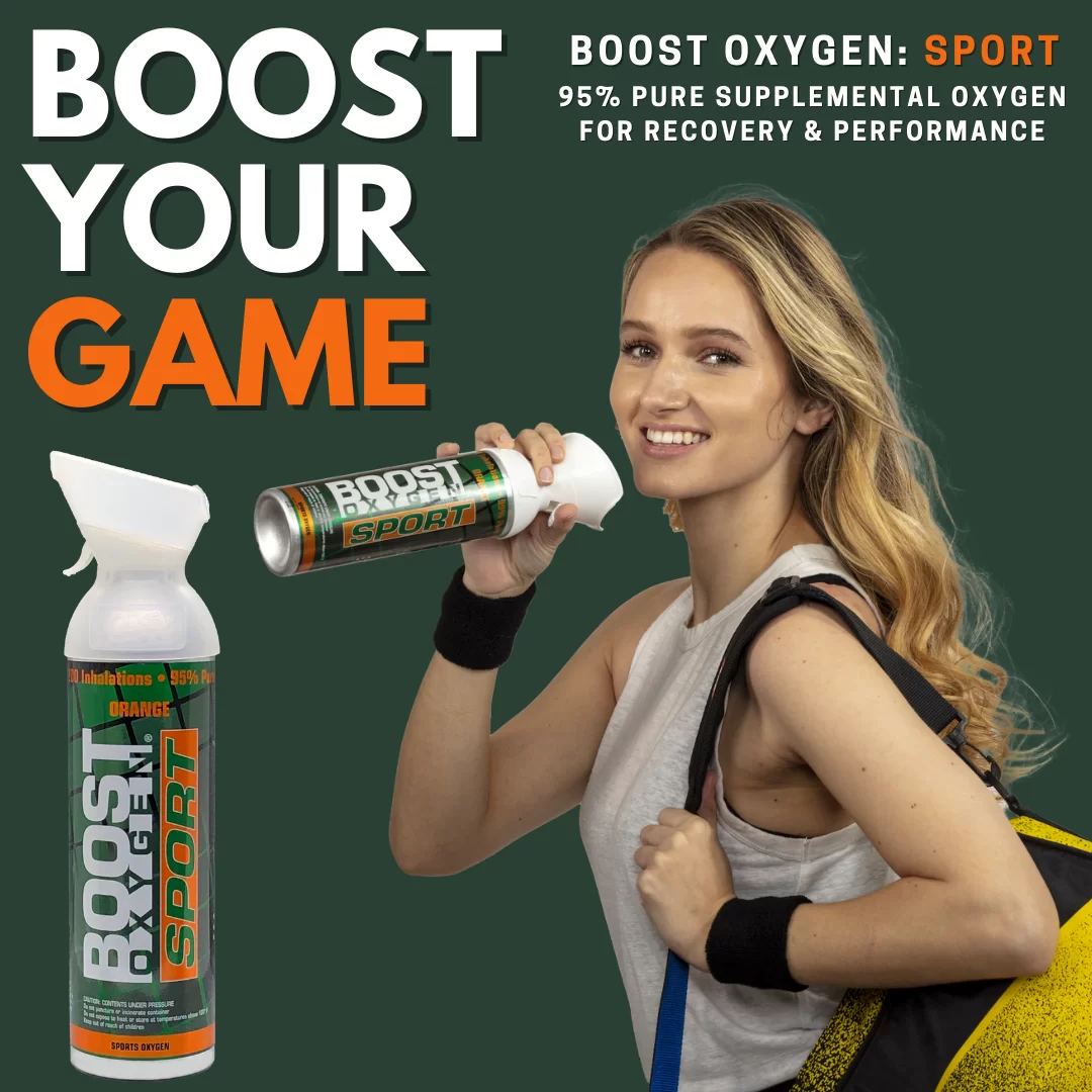 10 Litres of Boost Sport Oxygen in a Can Supplemental - 200 Breath (Large) - 1 Pack - Magdasmall