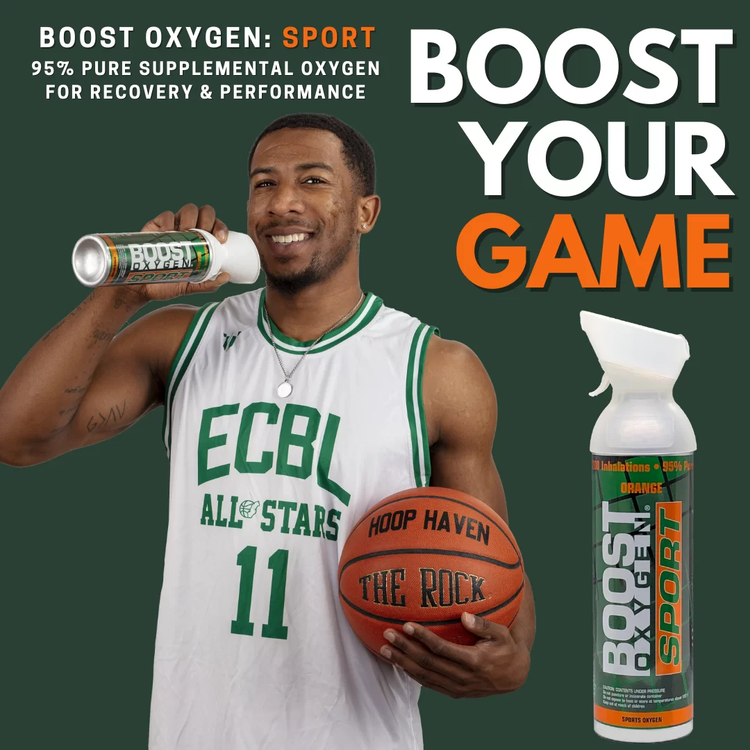 10 Litres of Boost Sport Oxygen in a Can Supplemental - 200 Breath (Large) - 1 Pack - Magdasmall