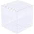 10 Piece Pack -PVC Clear See Through Plastic 15cm Square Cube Box - Large Bomboniere Product Exhibition Gift - Magdasmall