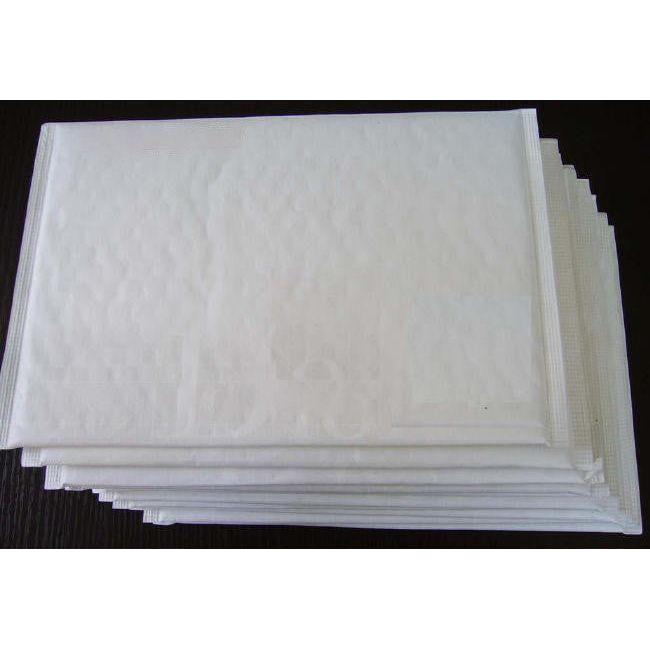 10 Piece Pack - 28 x 23cm White Bubble Padded Envelope Bag Post Courier Mailer Shipping Safe Fragile Self Seal - Magdasmall
