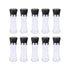 10x 180ml Glass Salt or Pepper Grinder 18cm - Adjustable Ceramic Core Tall Mill - Magdasmall