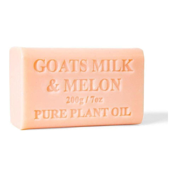 10x 200g Goats Milk Soap Bars - Melon Scent Pure Natural Australian Skin Care - Magdasmall