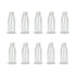 10x 300ml PET Juice Bottles + Tamper Evident Caps - Empty Plastic Recyclable Clear - Magdasmall