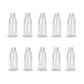 10x 300ml PET Juice Bottles + Tamper Evident Caps - Empty Plastic Recyclable Clear - Magdasmall