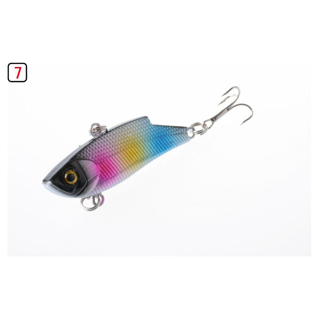 10x 5.5cm Vib Bait Fishing Lure Lures Hook Tackle Saltwater - Magdasmall