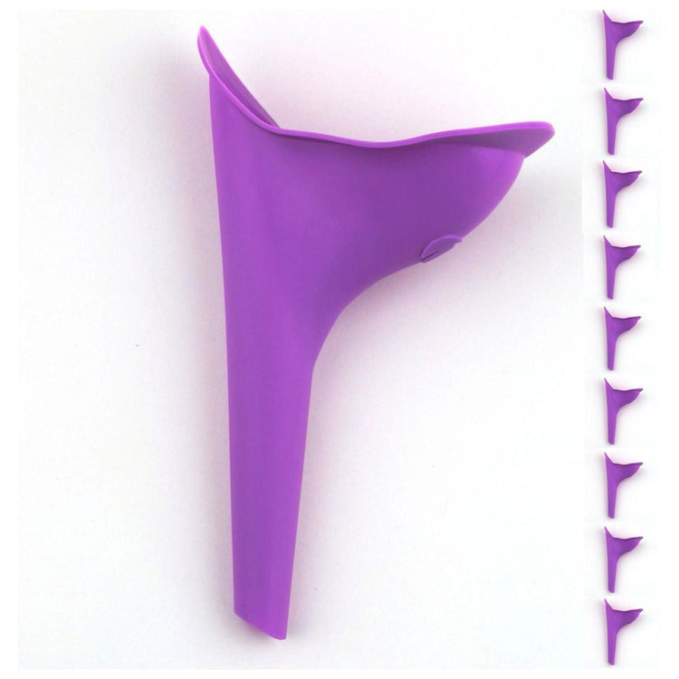 10x Female Portable Urinal - Women Lady Pee and Stand For Travel Camping Outdoor - Magdasmall