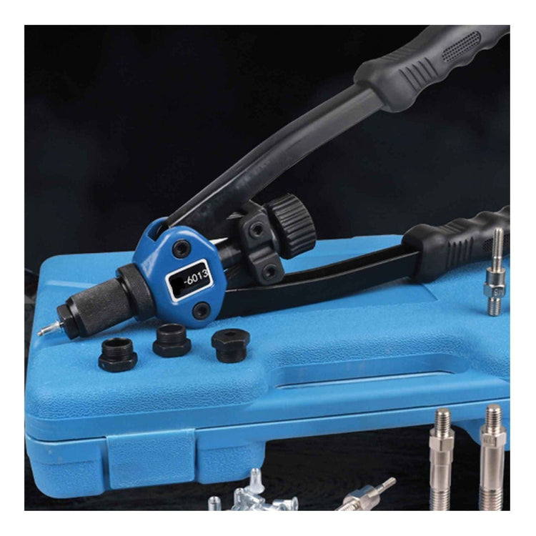 110 Pcs Riverter Nutsert Tool Set 13" Hand Gun Rivet Nut Rivnut M3-M12 Mandrel - Magdasmall