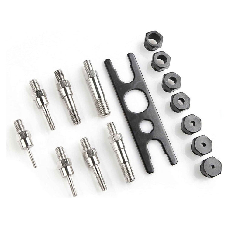 110 Pcs Riverter Nutsert Tool Set 13" Hand Gun Rivet Nut Rivnut M3-M12 Mandrel - Magdasmall