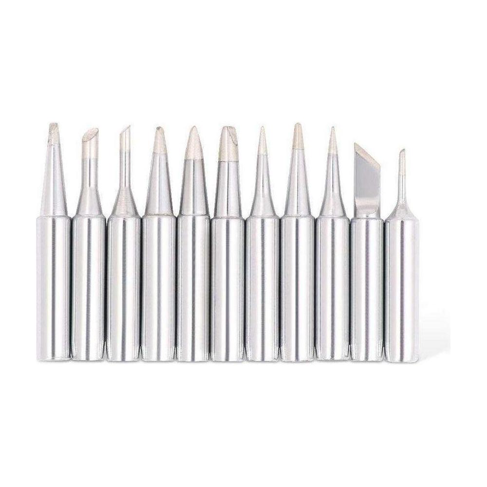 11Pc Soldering Iron Tips Solder Rework Lead Free Hakko Soldering Station AU - Magdasmall