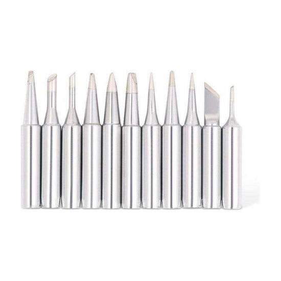 11Pc Soldering Iron Tips Solder Rework Lead Free Hakko Soldering Station AU - Magdasmall