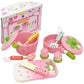 11 Pieces Kids Wooden Kitchen Play Set - Magdasmall