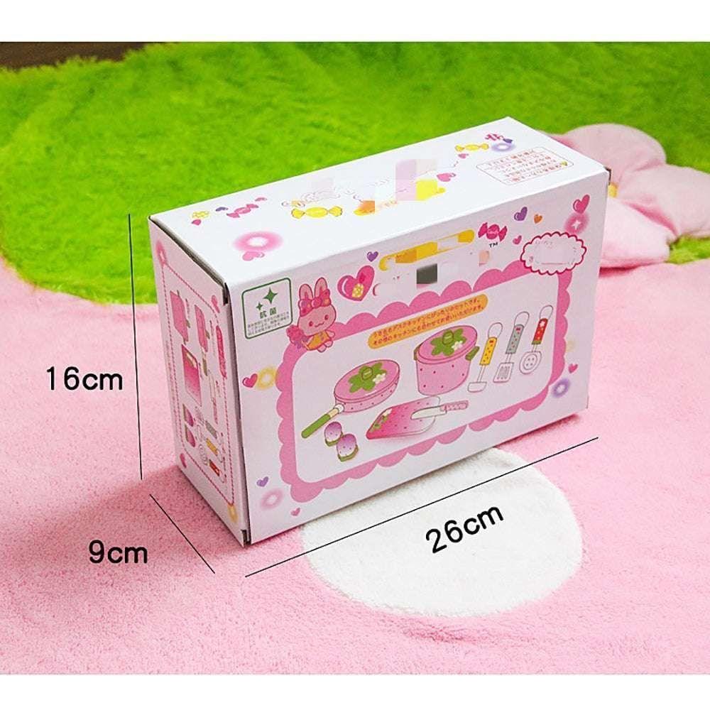 11 Pieces Kids Wooden Kitchen Play Set - Magdasmall