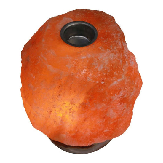 12V 12W 1-2kg Himalayan Pink Salt Diffuser Essential Oil Lamp Aromatherapy On/Off - Magdasmall