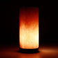 12V 12W Cylinder Himalayan Pink Salt Lamp Carved Rock Crystal Light Bulb On/Off - Magdasmall